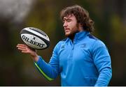 19 February 2018; Adam Coyle during a Leinster Rugby training session at Leinster Rugby Headquarters in UCD, Dublin. Photo by Stephen McCarthy/Sportsfile