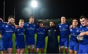 23 February 2018; The Leinster team huddle following the Guinness PRO14 Round 16 match between Leinster and Southern Kings at the RDS Arena in Dublin. Photo by Ramsey Cardy/Sportsfile