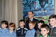 7 March 2018; Republic of Ireland manager Martin O'Neill with Salthill Devon F.C players at the Salthill Devon F.C Supporters Club Launch at the Salthill Hotel in Galway. Photo by Piaras Ó Mídheach/Sportsfile