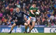 11 March 2018; Séan O’Shea of Kerry in action against Stephen Cluxton of Dublin during the Allianz Football League Division 1 Round 5 match between Dublin and Kerry at Croke Park in Dublin. Photo by David Fitzgerald/Sportsfile