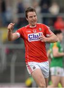 11 March 2018; Colm O'Neill of Cork celebrates after scoring his side's second goal during the Allianz Football League Division 2 Round 5 match between Meath and Cork at Páirc Tailteann in Navan, Co Meath. Photo by Oliver McVeigh/Sportsfile