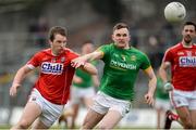 11 March 2018; Colm O'Neill of Cork in action against Conor McGill of Meath during the Allianz Football League Division 2 Round 5 match between Meath and Cork at Páirc Tailteann in Navan, Co Meath. Photo by Oliver McVeigh/Sportsfile