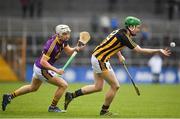 11 March 2018: Joey Holden of Kilkenny in action against Cathal Dunbar of Wexford during the Allianz Hurling League Division 1A Round 5 match between Kilkenny and Wexford at Nowlan Park in Kilkenny. Photo by Brendan Moran/Sportsfile