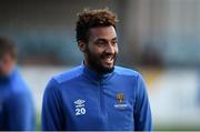 16 March 2018; Lawrence Vigouroux of Waterford prior to the SSE Airtricity League Premier Division match between Dundalk and Waterford at Oriel Park in Dundalk, Louth. Photo by Stephen McCarthy/Sportsfile