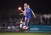 16 March 2018; Dean O'Halloran of Waterford in action against Daniel Cleary of Dundalk during the SSE Airtricity League Premier Division match between Dundalk and Waterford at Oriel Park in Dundalk, Louth. Photo by Stephen McCarthy/Sportsfile