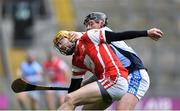 17 March 2018: Oisín Gough of Cuala in action against Peter Casey of Na Piarsaigh during the AIB GAA Hurling All-Ireland Senior Club Championship Final match between Cuala and Na Piarsaigh at Croke Park in Dublin. Photo by David Fitzgerald/Sportsfile