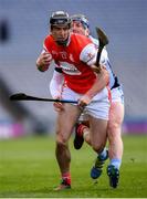 17 March 2018: Mark Schutte of Cuala in action against Niall Buckley of Na Piarsaigh during the AIB GAA Hurling All-Ireland Senior Club Championship Final match between Cuala and Na Piarsaigh at Croke Park in Dublin. Photo by Stephen McCarthy/Sportsfile