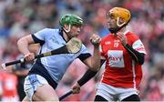 17 March 2018: Shane Dowling of Na Piarsaigh in action against Paul Schutte of Cuala during the AIB GAA Hurling All-Ireland Senior Club Championship Final match between Cuala and Na Piarsaigh at Croke Park in Dublin. Photo by David Fitzgerald/Sportsfile