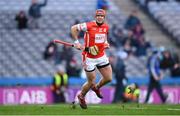 17 March 2018: David Treacy of Cuala celebrates his side's late goal to bring the game to extra-time during the AIB GAA Hurling All-Ireland Senior Club Championship Final match between Cuala and Na Piarsaigh at Croke Park in Dublin. Photo by Stephen McCarthy/Sportsfile