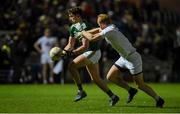 17 March 2018; Paul Geaney of Kerry in action against Keith Cribbin of Kildare during the Allianz Football League Division 1 Round 6 match between Kerry and Kildare at Austin Stack Park in Tralee, Co Kerry. Photo by Diarmuid Greene/Sportsfile