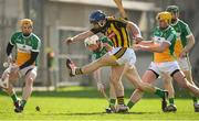 19 March 2018; Ger Aylward of Kilkenny in action against Offaly during the Allianz Hurling League Division 1 quarter-final match between Offaly and Kilkenny at Bord Na Mona O'Connor Park in Tullamore, Offaly. Photo by Matt Browne/Sportsfile