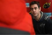 19 March 2018; Munster head coach Johann van Graan during a Munster Rugby Press Conference at the University of Limerick in Limerick.  Photo by Diarmuid Greene/Sportsfile