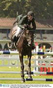 7 August 2003; Marie Burke of Ireland competes on Chippison, in the Power and Speed International Competition during day one of the Dublin Horse Show, at RDS in Dublin. Photo by Matt Browne/Sportsfile