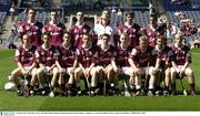 10 August 2003; The Galway team before the All-Ireland Minor Hurling Championship Semi-Final match between Galway and Tipperary at Croke Park in Dublin. Photo by Ray McManus/Sportsfile