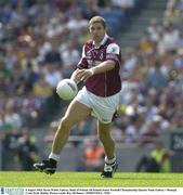 4 August 2003; Kevin Walsh of Galway during the Bank of Ireland All-Ireland Senior Football Championship Quarter Final match between Galway and Donegal at Croke Park in Dublin. Photo by Ray McManus/Sportsfile