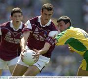 4 August 2003; Joe Bergin of Galway  during the Bank of Ireland All-Ireland Senior Football Championship Quarter Final match between Galway and Donegal at Croke Park in Dublin. Photo by Ray McManus/Sportsfile