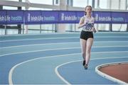 18 March 2018; Leah Murphy from Celebridge AC, in action during the Girls U16 1.5k Walk event, at the Irish Life Health National Juvenile Indoor Championships day 2 at Athlone IT in Athlone, Co Westmeath. Photo by Tomás Greally/Sportsfile