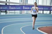 18 March 2018; Ruth Monaghan from Sligo AC, in action during the Girls U16 1.5k Walk event, at the Irish Life Health National Juvenile Indoor Championships day 2 at Athlone IT in Athlone, Co Westmeath. Photo by Tomás Greally/Sportsfile