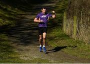 24 March 2018; David Gillick during the Oldbridge parkrun where Vhi hosted a special event to celebrate their partnership with parkrun Ireland. Vhi ambassador and Olympian David Gillick was on hand to lead the warm up for parkrun participants before completing the 5km free event. parkrunners enjoyed refreshments post event at the Vhi Relaxation Area where a physiotherapist took participants through a post event stretching routine. parkrun in partnership with Vhi support local communities in organising free, weekly, timed 5k runs every Saturday at 9.30am. To register for a parkrun near you visit www.parkrun.ie. Battle of the Boyne Visitor Centre, Co Meath. Photo by Piaras Ó Mídheach/Sportsfile