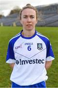 25 March 2018; Sharon Courtney captain of Monaghan prior to the Lidl Ladies Football National League Division 1 Round 6 match between Monaghan and Westmeath at St Tiernach's Park in Clones, Monaghan. Photo by Philip Fitzpatrick/Sportsfile