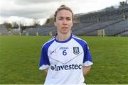 25 March 2018; Sharon Courtney captain of Monaghan prior to the Lidl Ladies Football National League Division 1 Round 6 match between Monaghan and Westmeath at St Tiernach's Park in Clones, Monaghan. Photo by Philip Fitzpatrick/Sportsfile