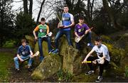 29 March 2018; In attendance, from left, Liam Glynn of Dublin Plunkett, Gearóid McCormack of Offaly, Conor Cosgrove of Laois, Eddie Kelly of Wexford and Tom Gleeson of Dublin Clarke at the launch of the Bank of Ireland Celtic Challenge 2018 at Iveagh Gardens in Dublin. Photo by David Fitzgerald/Sportsfile