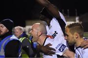 30 March 2018; Paul Keegan of Waterford FC celebrates after scoring his side's second goal during the SSE Airtricity League Premier Division match between Limerick and Waterford at Market's Field in Limerick. Photo by Matt Browne/Sportsfile