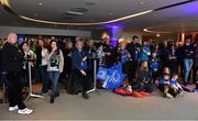 1 April 2018; Guests in the Blue Room prior the European Rugby Champions Cup quarter-final match between Leinster and Saracens at the Aviva Stadium in Dublin. Photo by Brendan Moran/Sportsfile