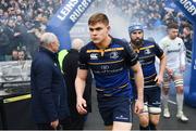 1 April 2018; Garry Ringrose of Leinster ahead of the European Rugby Champions Cup quarter-final match between Leinster and Saracens at the Aviva Stadium in Dublin. Photo by Ramsey Cardy/Sportsfile