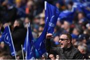 1 April 2018; Leinster supporters during the European Rugby Champions Cup quarter-final match between Leinster and Saracens at the Aviva Stadium in Dublin. Photo by Ramsey Cardy/Sportsfile