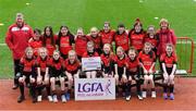 2 April 2018; Team An Cheathrú Rua, Galway, during the Ladies Gaelic Football Association’s very first Lá Náisiúnta Blitz na gClub Gaeltachta, in association with TG4 and Lidl. 24 clubs and schools from all over Ireland took part in the blitz at Croke Park in Dublin.  Photo by Brendan Moran/Sportsfile