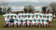 4 April 2018; The South East Squad before the Shane Horgan Cup 5th Round match between South East and Midlands at Tullow RFC in Tullow, Co Carlow. Photo by Matt Browne/Sportsfile