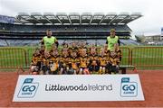 4 April 2018; The Kilrush/Askamore, Co Wexford, team during Day 2 of the The Go Games Provincial days in partnership with Littlewoods Ireland at Croke Park in Dublin. Photo by Piaras Ó Mídheach/Sportsfile