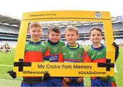 4 April 2018; Players from Shamrocks Gaa Club, Offaly, during Day 2 of the The Go Games Provincial days in partnership with Littlewoods Ireland at Croke Park in Dublin. Photo by Eóin Noonan/Sportsfile