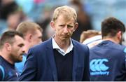 7 April 2018; Leinster head coach Leo Cullen ahead of the Guinness PRO14 Round 19 match between Leinster and Zebre at the RDS Arena in Dublin. Photo by Ramsey Cardy/Sportsfile