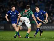 14 April 2018; Noel Reid of Leinster in action against Federico Ruzza of Benetton Rugby during the Guinness PRO14 Round 20 match between Leinster and Benetton Rugby at the RDS Arena in Dublin. Photo by Seb Daly/Sportsfile