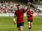 22 April 2018; Peter O'Mahony of Munster acknowledges supporters after the European Rugby Champions Cup semi-final match between Racing 92 and Munster Rugby at the Stade Chaban-Delmas in Bordeaux, France. Photo by Diarmuid Greene/Sportsfile