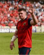 22 April 2018; Peter O'Mahony of Munster acknowledges supporters after the European Rugby Champions Cup semi-final match between Racing 92 and Munster Rugby at the Stade Chaban-Delmas in Bordeaux, France. Photo by Diarmuid Greene/Sportsfile
