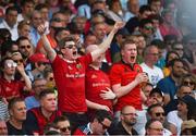 22 April 2018; Munster supporters during the European Rugby Champions Cup semi-final match between Racing 92 and Munster Rugby at the Stade Chaban-Delmas in Bordeaux, France. Photo by Diarmuid Greene/Sportsfile