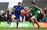 28 April 2018; Barry Daly of Leinster is tackled by Tiernan O’Halloran of Connacht during the Guinness PRO14 Round 21 match between Connacht and Leinster at the Sportsground in Galway. Photo by Ramsey Cardy/Sportsfile