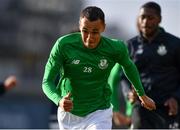 11 May 2018; Graham Burke of Shamrock Rovers warms up prior to the SSE Airtricity League Premier Division match between Shamrock Rovers and Waterford at Tallaght Stadium, in Dublin. Photo by Harry Murphy/Sportsfile