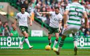 20 May 2018; Alan Browne of Republic of Ireland XI prepare to shoot to score his side's opening goal during Scott Brown's testimonial match between Celtic and Republic of Ireland XI at Celtic Park in Glasgow, Scotland. Photo by Stephen McCarthy/Sportsfile
