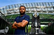 25 May 2018; Leinster captain Isa Nacewa ahead of the Guinness PRO14 Final between Leinster and Scarlets at the Aviva Stadium in Dublin. Photo by Ramsey Cardy/Sportsfile