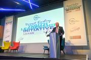 26 May 2018; Uachtarán Chumann Lúthchleas Gael John Horan speaking at the Dermot Earley Youth Leadership Recognition Day at Croke Park in Dublin. Photo by Piaras Ó Mídheach/Sportsfile