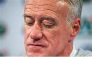 27 May 2018; France head coach Didier Deschamps during a press conference at Stade de France in Paris, France. Photo by Stephen McCarthy/Sportsfile