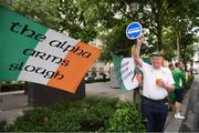 28 May 2018; Republic of Ireland supporter Mick McDonagh, from Slough in England, in Paris prior to the International Friendly match between France and Republic of Ireland at Stade de France in Paris, France. Photo by Stephen McCarthy/Sportsfile