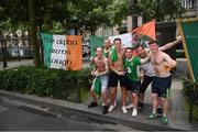 28 May 2018; Republic of Ireland supporters in Paris prior to the International Friendly match between France and Republic of Ireland at Stade de France in Paris, France. Photo by Stephen McCarthy/Sportsfile