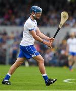 27 May 2018;  The Waterford captain Paddy Leevy walks up to take a free during the Electric Ireland Munster GAA Hurling Minor Championship Round 2 match between Clare and Waterford at Cusack Park in Ennis, Co Clare. Photo by Ray McManus/Sportsfile