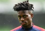 1 June 2018; Tim Weah during a USA training session at the Aviva Stadium in Dublin. Photo by Piaras Ó Mídheach/Sportsfile