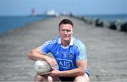 6 June 2018; Former Dublin footballer Peadar Andrews was on hand to assist AIG, proud supporter of GAA across all codes and all levels in Dublin, with the announcement of their new partnership with the Dublin Masters Football Team. For more info visit the Dublin Masters Facebook page: /dublingaelicmasters. Great South Wall, Poolbeg, Dublin. Photo by David Fitzgerald/Sportsfile